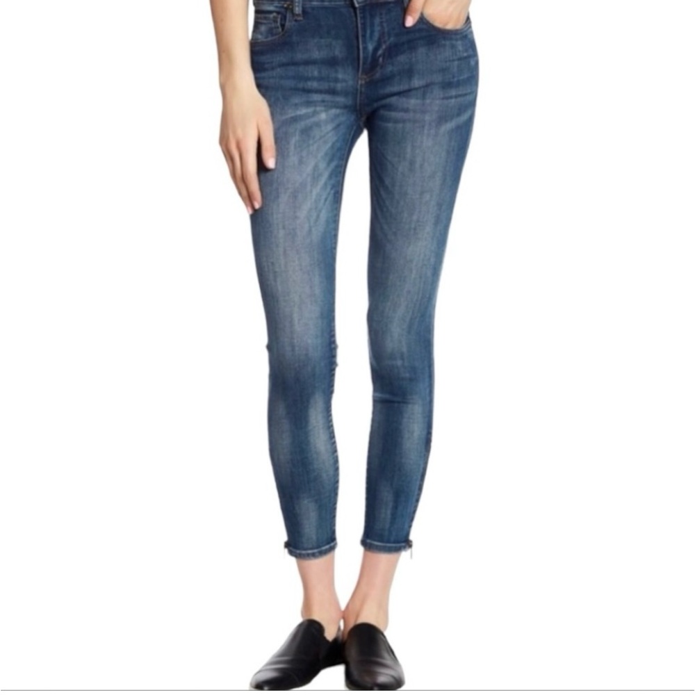 KUT FROM THE KLOTH Zip Cuff Ankle
Skinny Jeans, Size 8